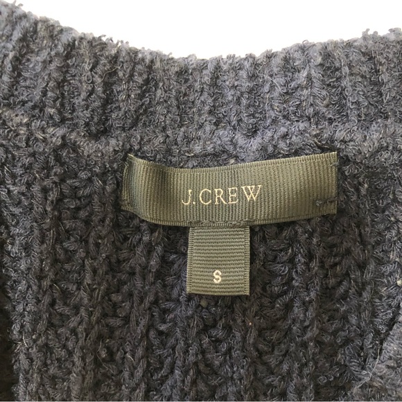J. Crew Navy and Cream Knit Sweater - Picture 6 of 6